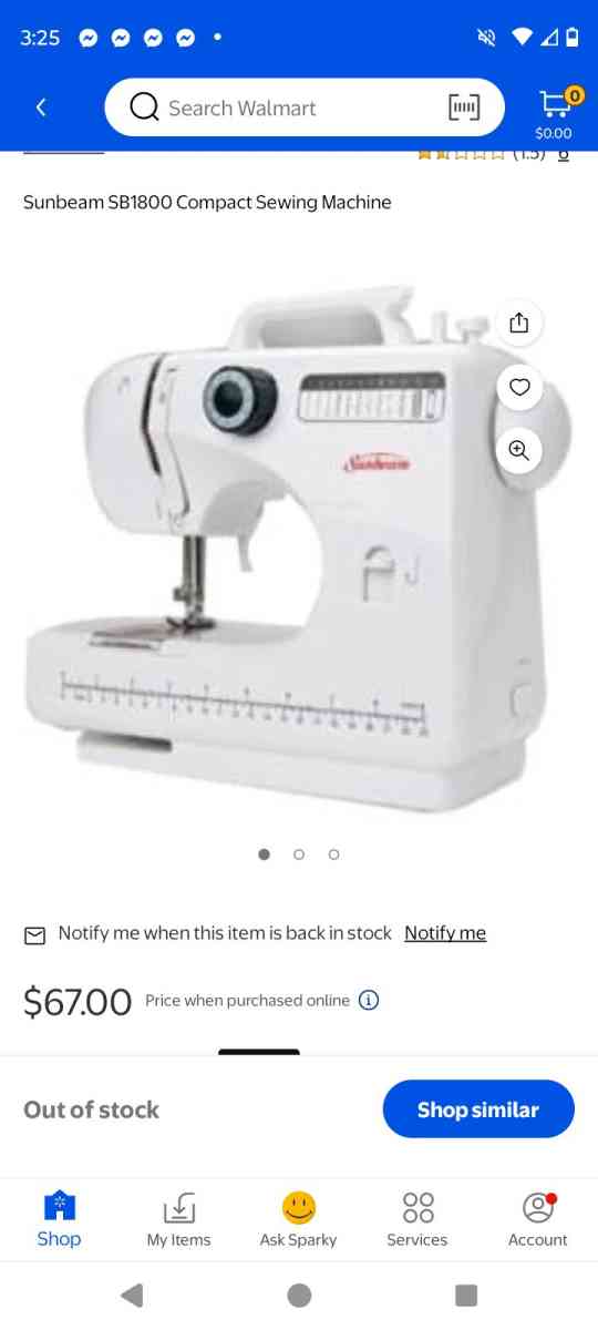 sewing machine - Call, Texas - FleaMarketBay