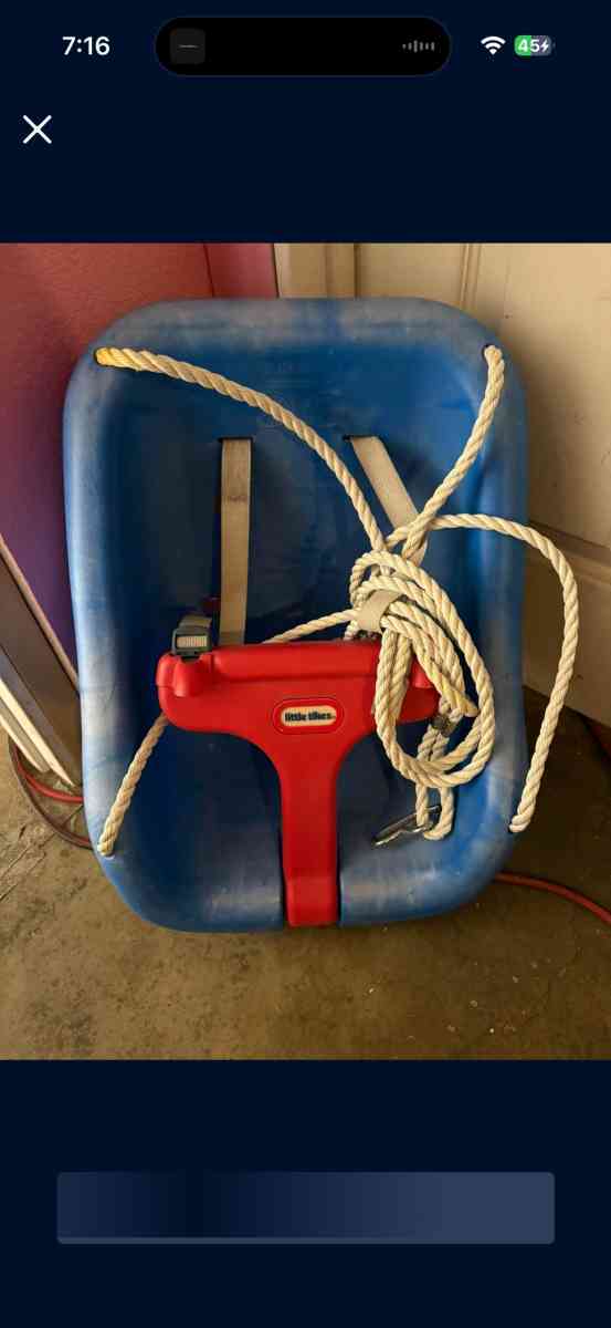 baby swing - Chino, California - FleaMarketBay