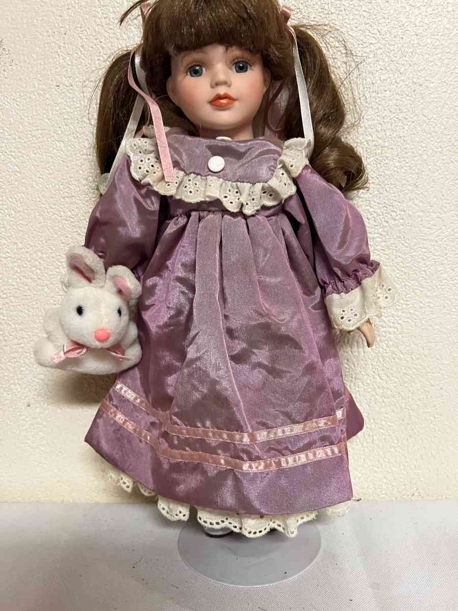 vintage porcelain doll