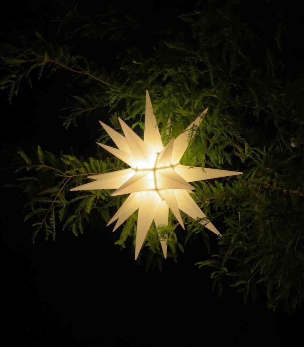 22Moravian Star Light  Durable PVC  Christmas decorations