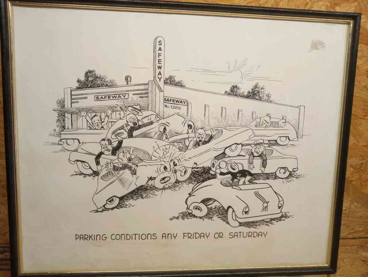 retro drive in sketch