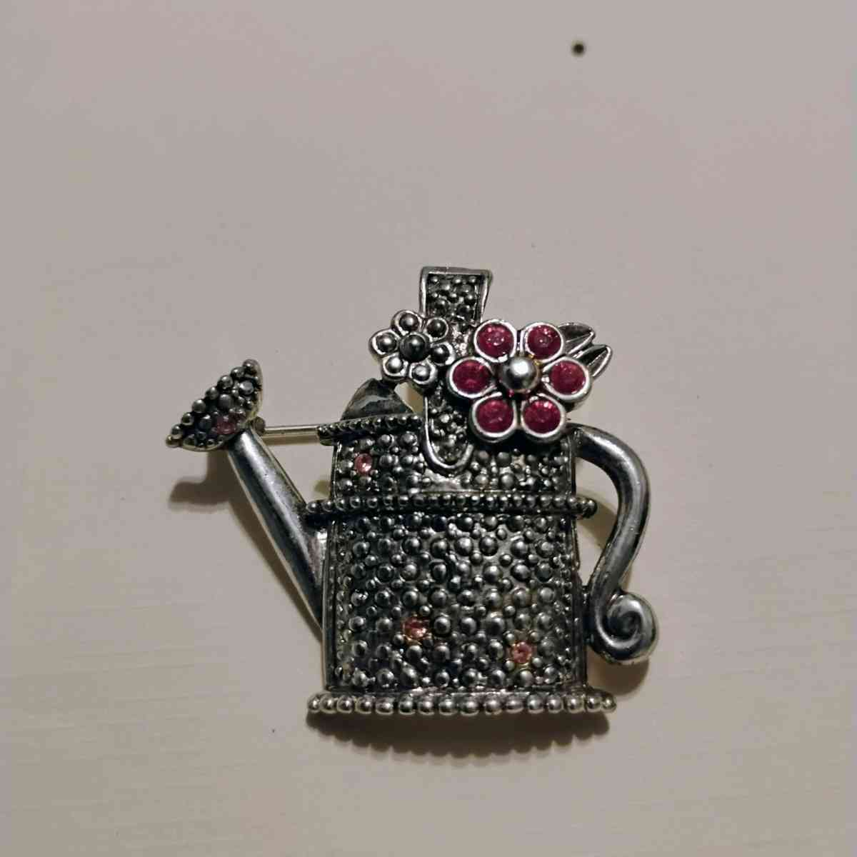 vintage 1980s signed AAI Spring and Floral pins