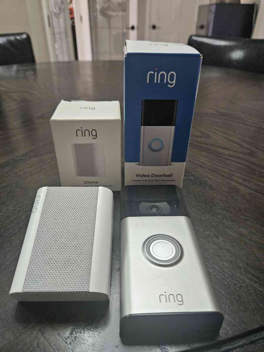 Ring Doorbell and Chime - San Antonio, Texas - FleaMarketBay