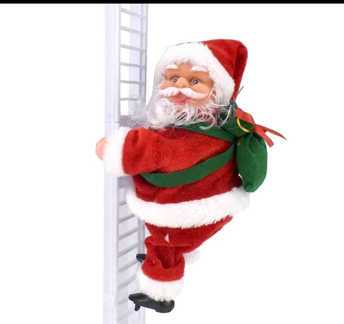 Climbing Santa