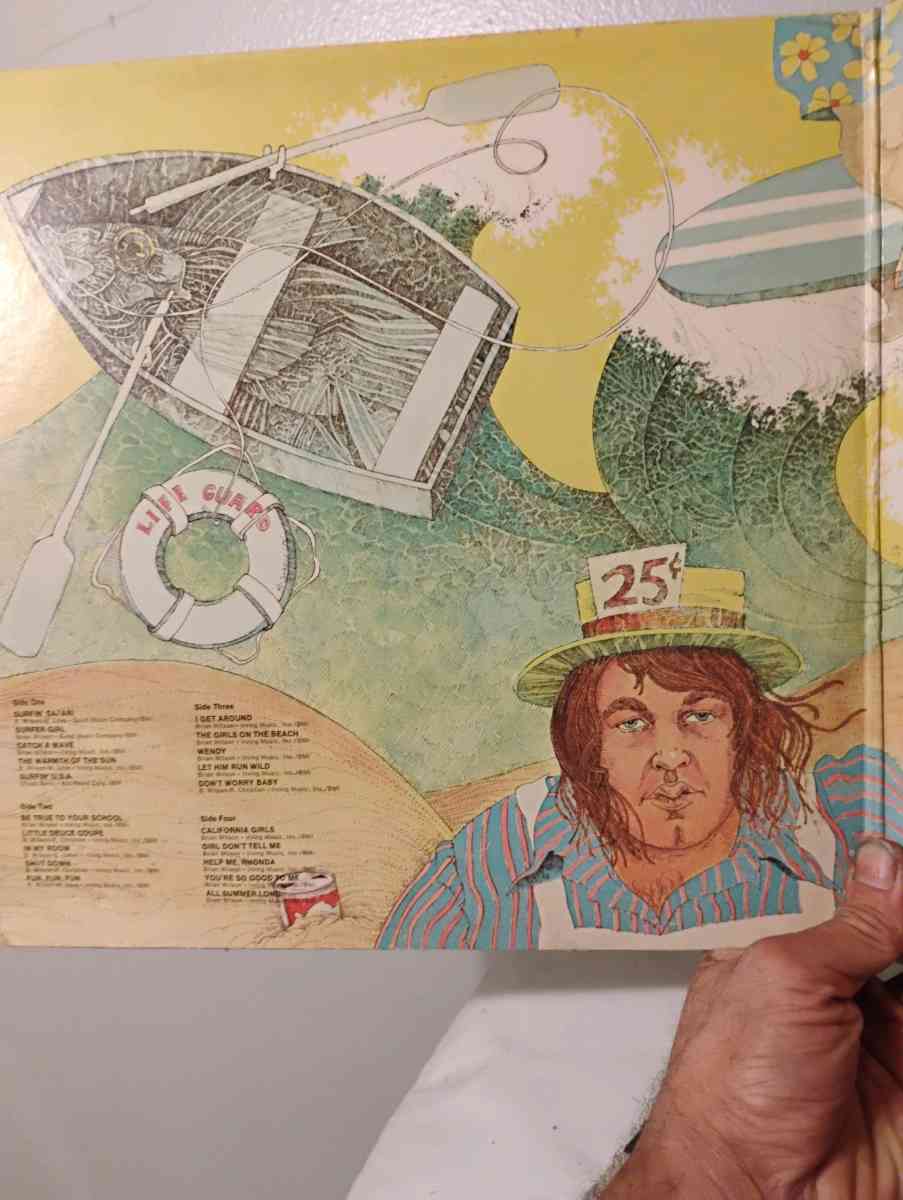 Old School record Beach boys endless Summer two record LP