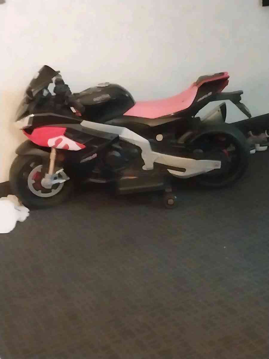 Aprilia toy bike for kids