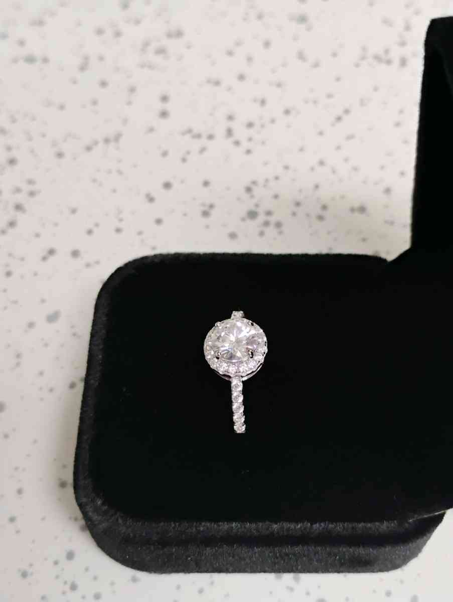 925 Stamped MOISSANITE STONE - Houston, Texas - FleaMarketBay