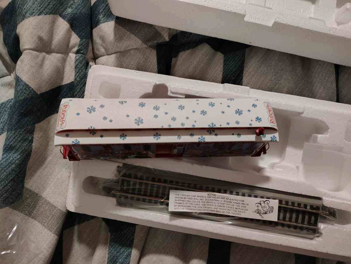 Hawthorne Village Rudolph Train set