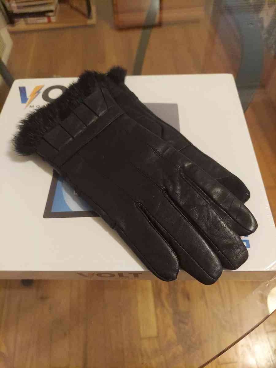 Condition Like NEW Sofia CashmereLeather  Cashmere Gloves