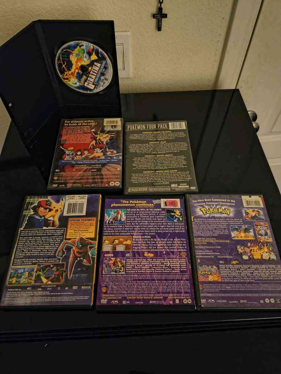 Pokmon Movie DVD Bundle - Lincoln, California - FleaMarketBay