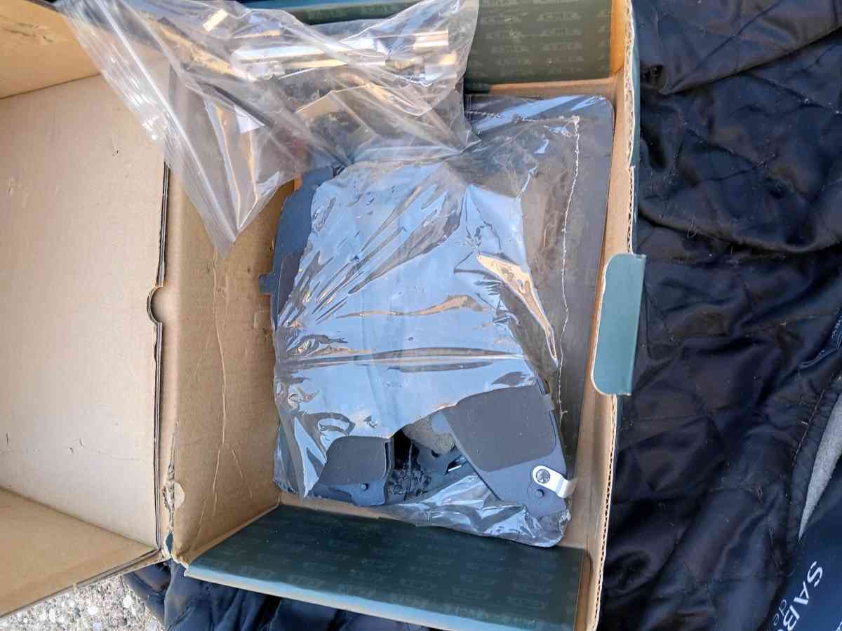 Brake pads and shoes front and back