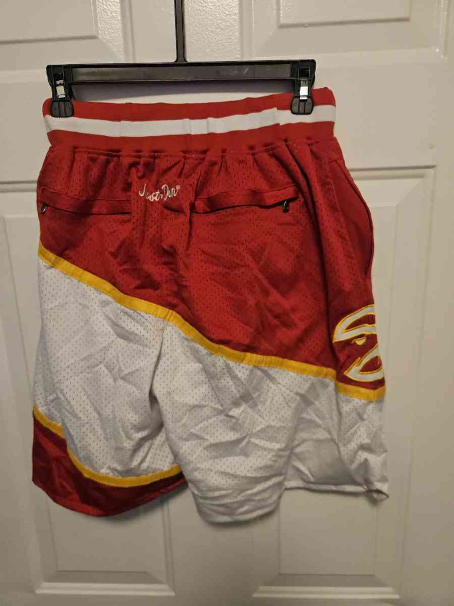 Atlanta Hawks Just Don 198687 NBA Shorts