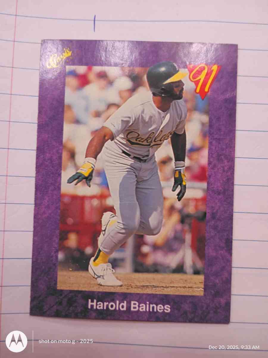 Harold Baines card 13