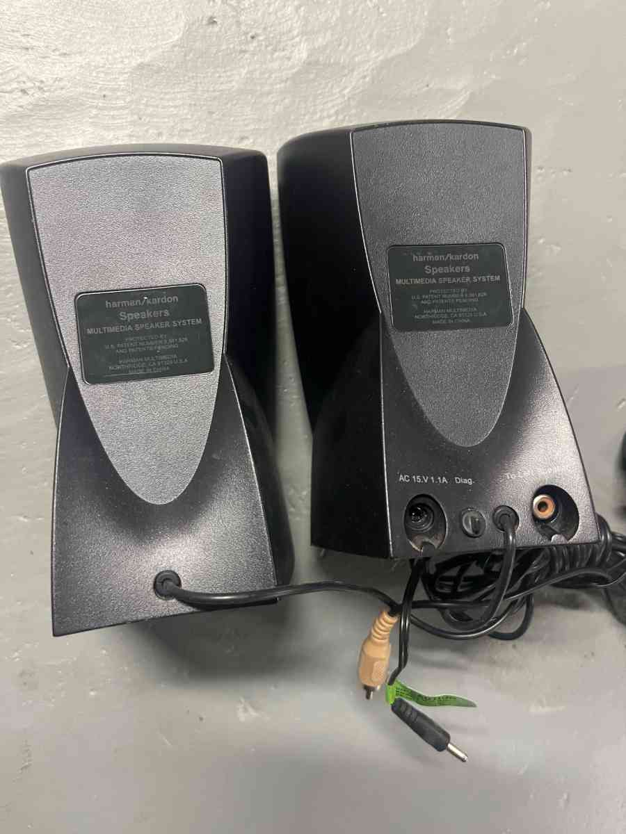 Used Harman Kardon Speakers with Power Supply