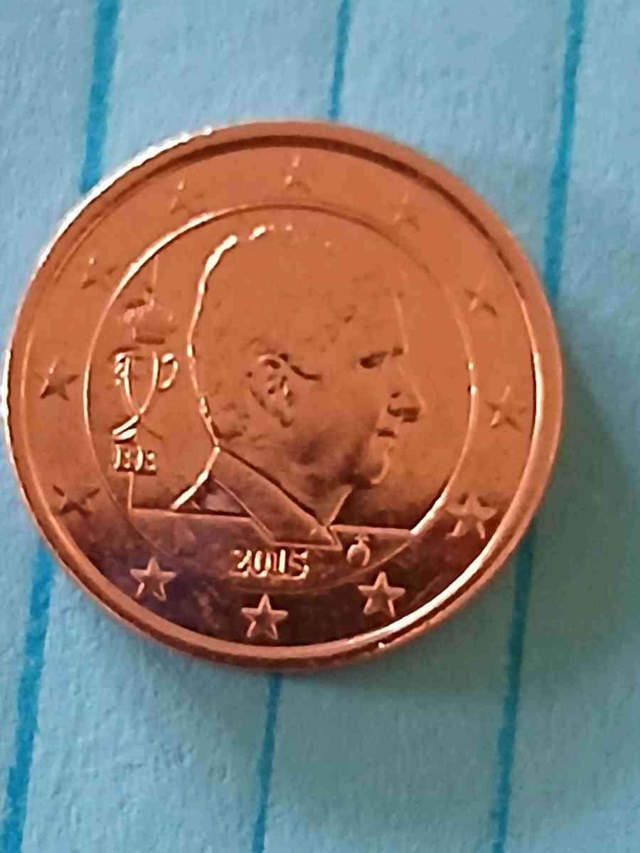 2015 Belgium 2 euro Coin