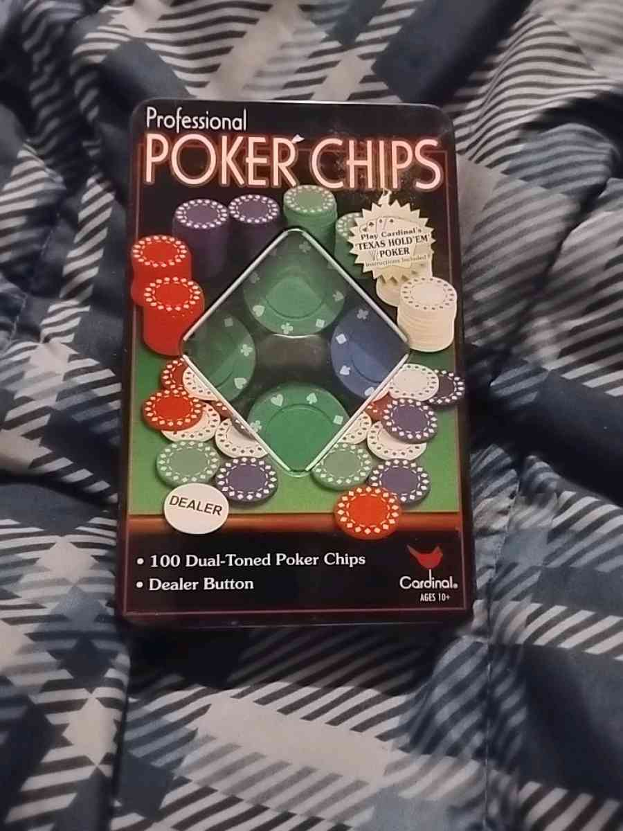 professional poker chips 100 ct