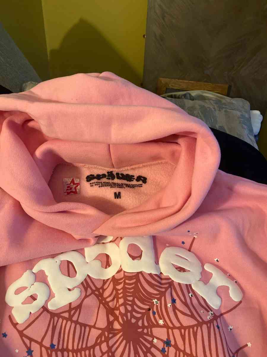 pink Sp5der hoodie