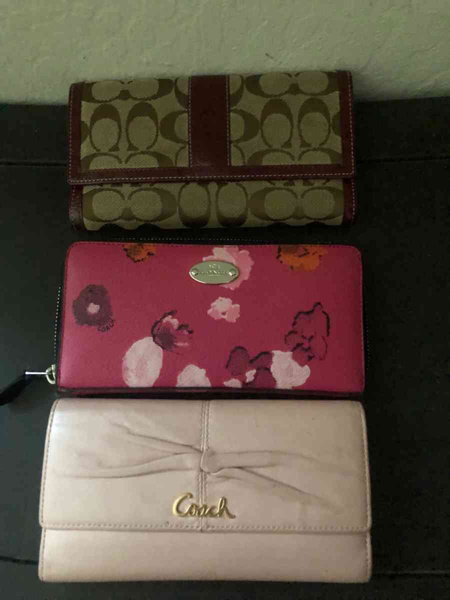 coach wallets vintage