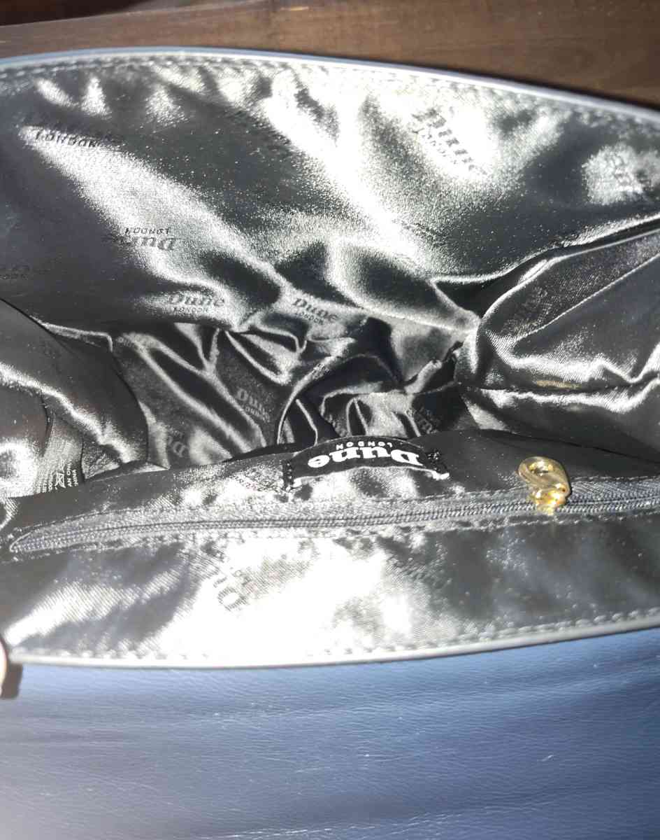 Dune London tote Blue and Ivory