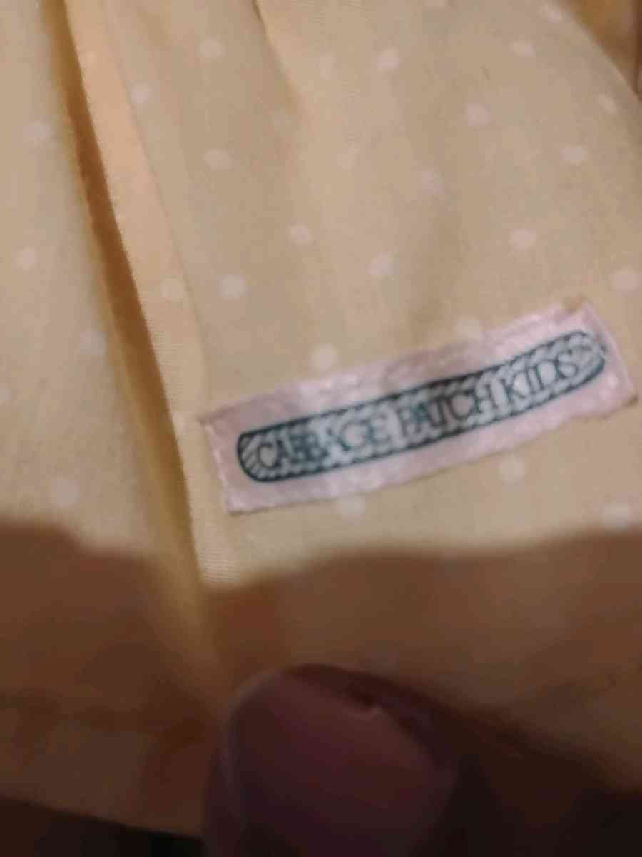 cabbage patch kid with signature 25th anniversary vintage