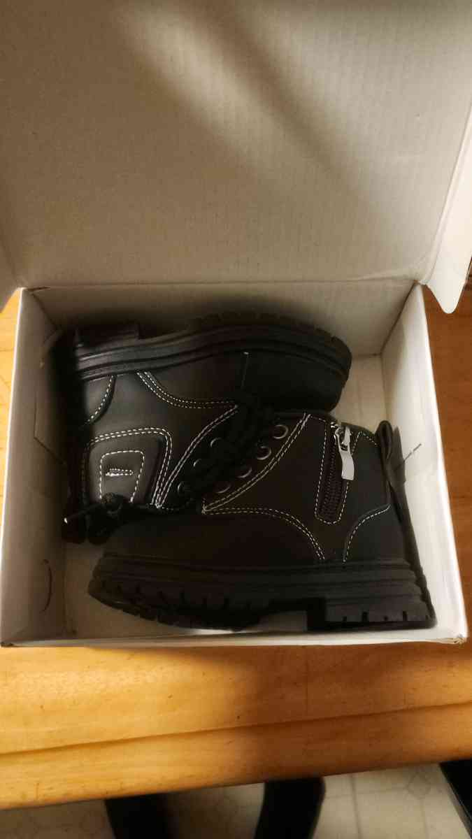 Toddler Black Boots