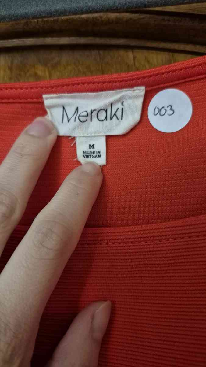 Meraki Coral Blouse