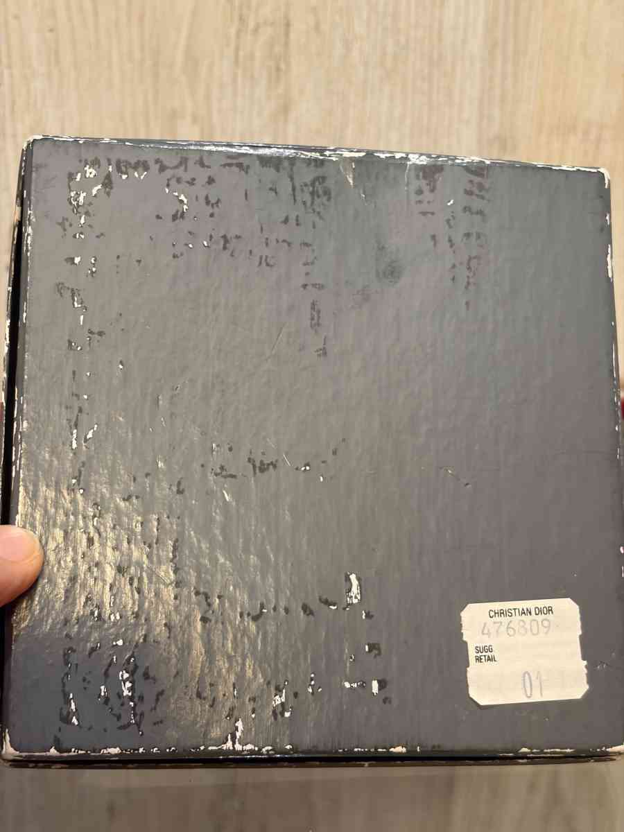 Vintage Christian Dior black bifold wallet