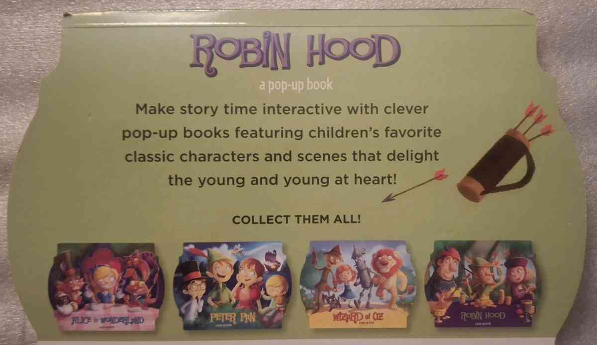 Robin Hood a pop up book