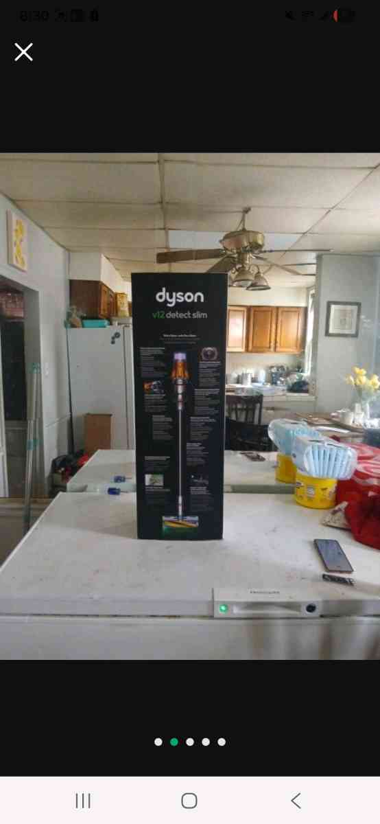 dyson v12 detect slim brand new