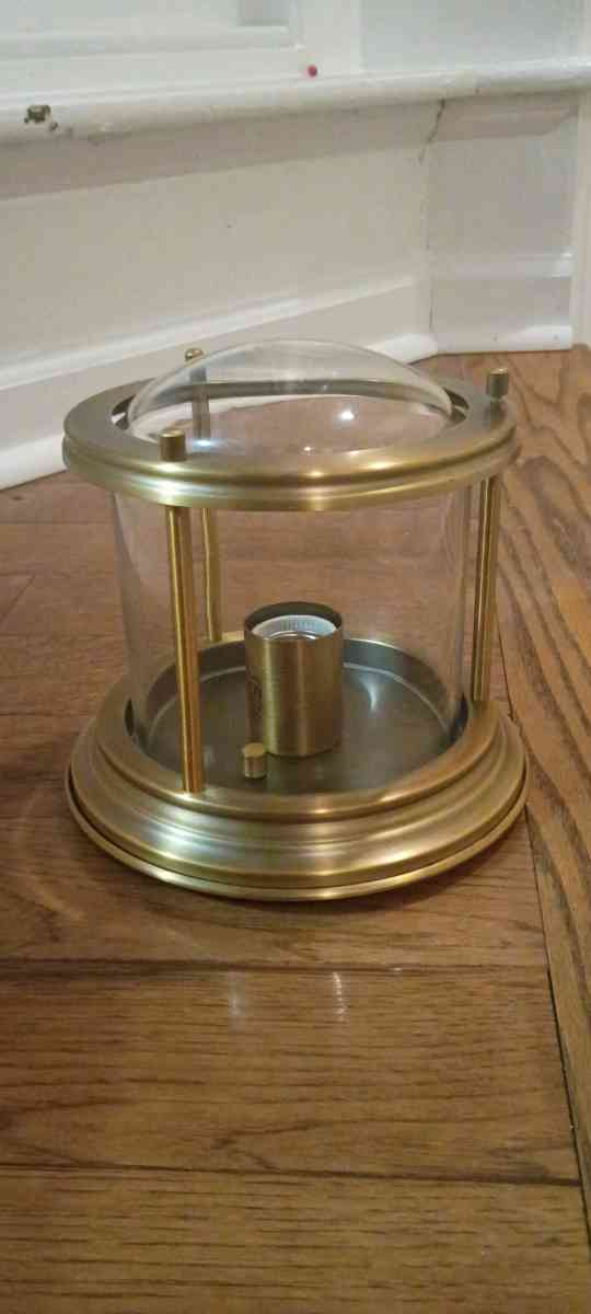 Hinkley Hadley Retro Nautical Flush Mount Ceiling Light  Bru