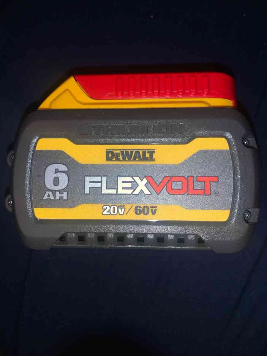 Dewalt DCB606 Flex Volt 20V 60V Max 6AH Battery
