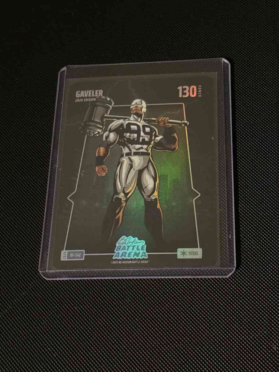 Bo Jackson Battle Arena Card Lot 15 Cards  Sleeved  Great - Waynesville, Missouri - FleaMarketBay