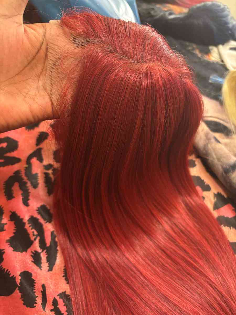 Red lace frontal wig - Baltimore, Maryland - FleaMarketBay