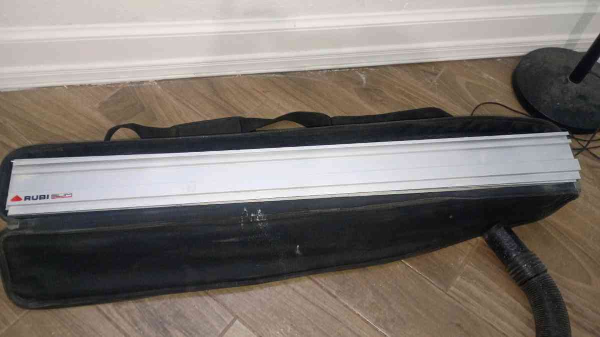 giant tile cutter slap system with carrying case and tools