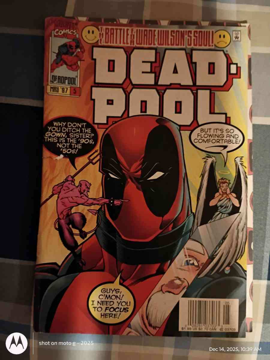 Deadpool Comic Book