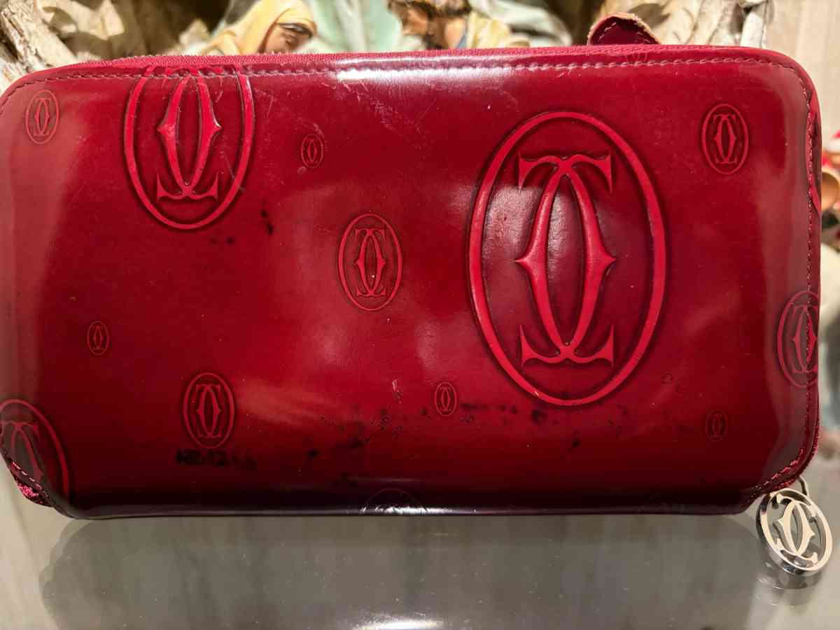 Authentic vintage Cartier long wallet