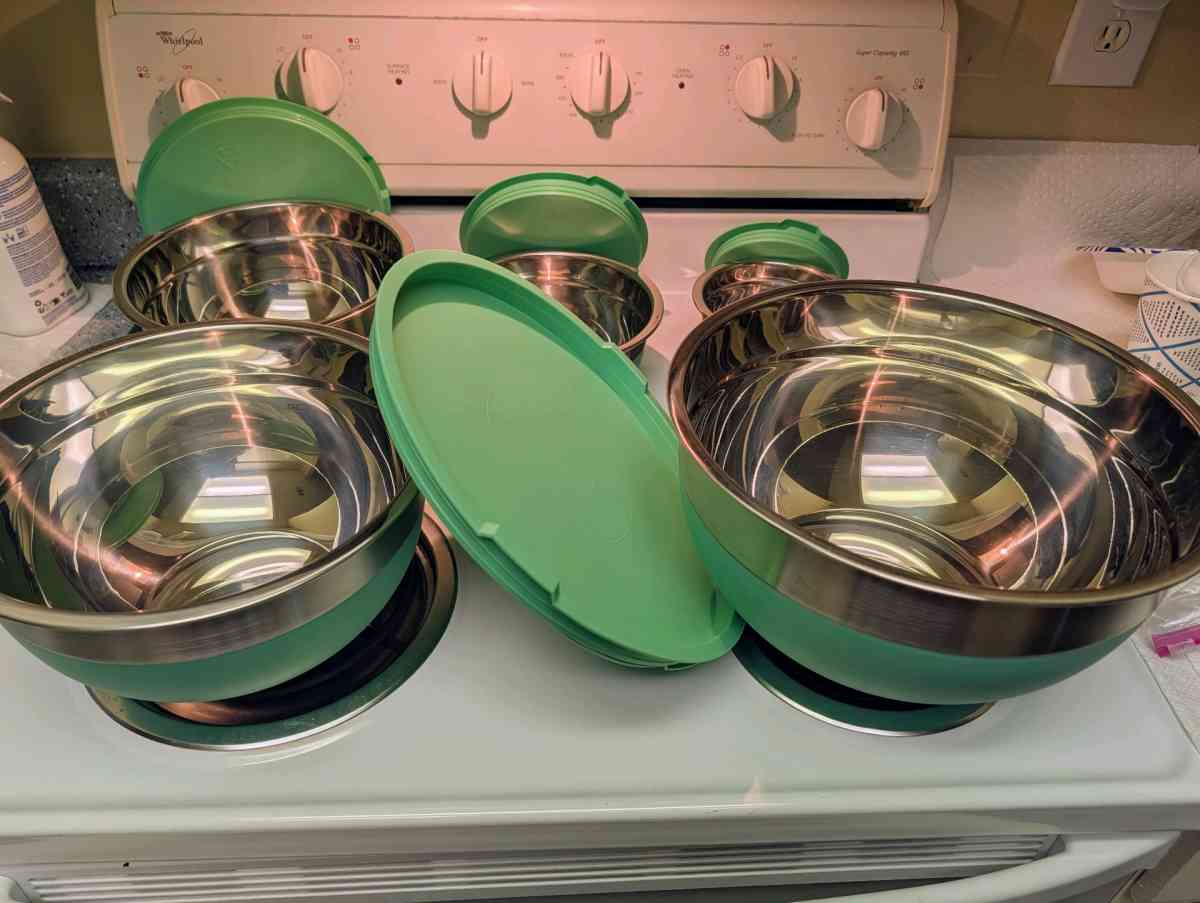 Stainless Steel Mixing Bowl Set