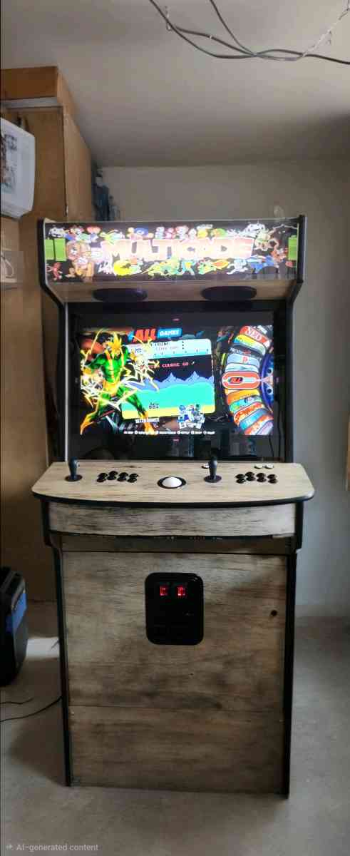 CUSTOM MULTICADE Arcade with over 12K games