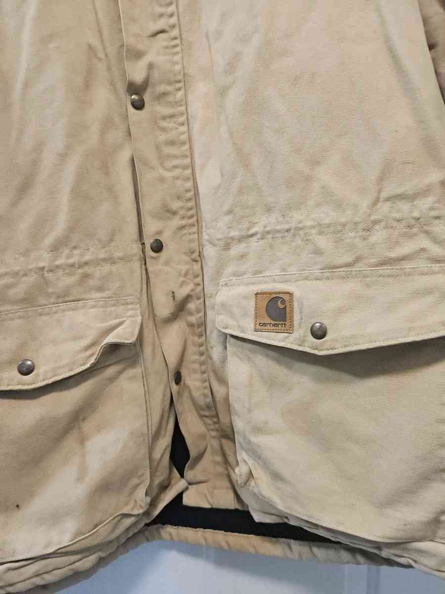 Vtg Carhartt Mens Chore Jacket