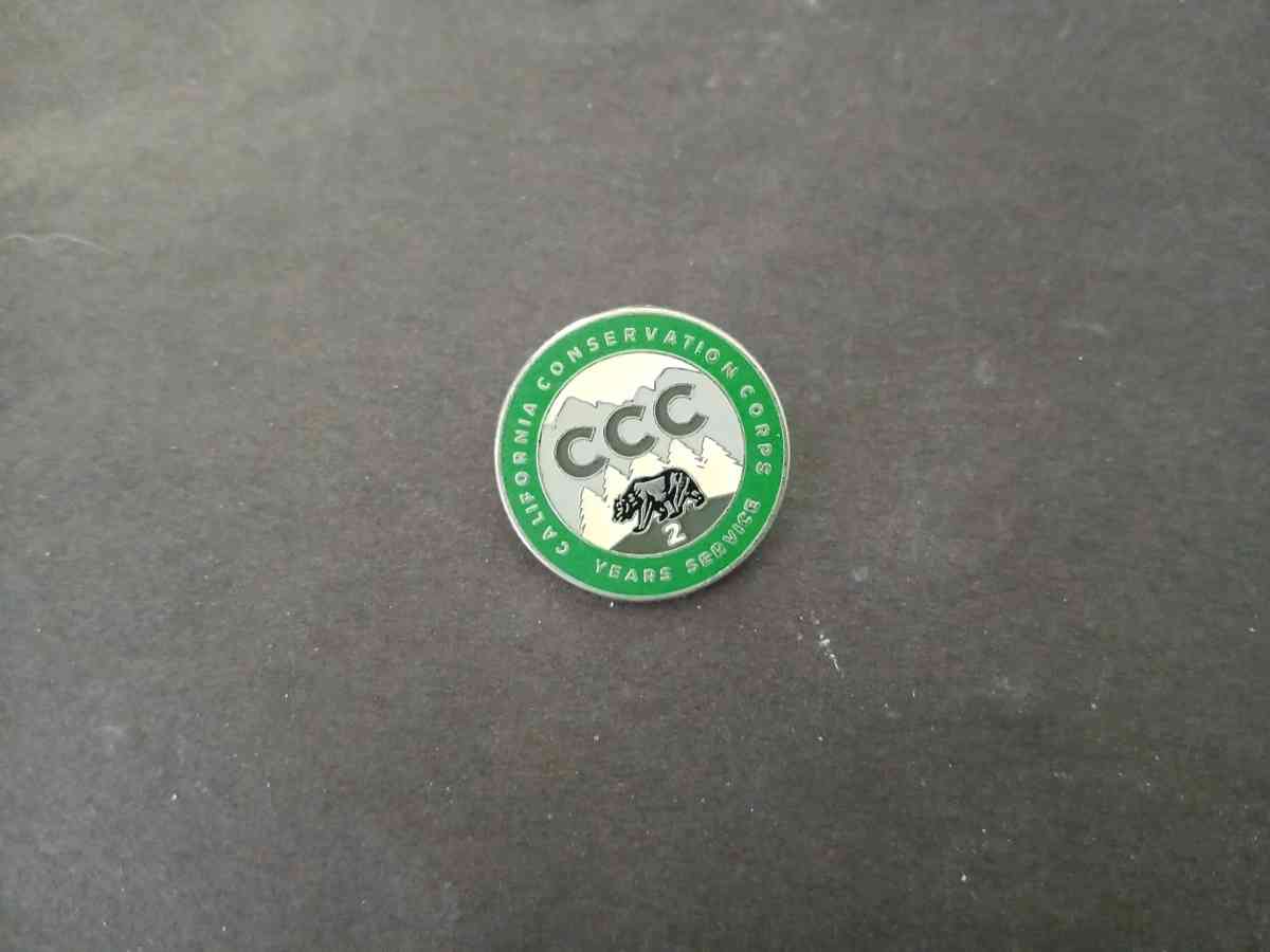 calif Conservation Corps Pins - Banning, California - FleaMarketBay
