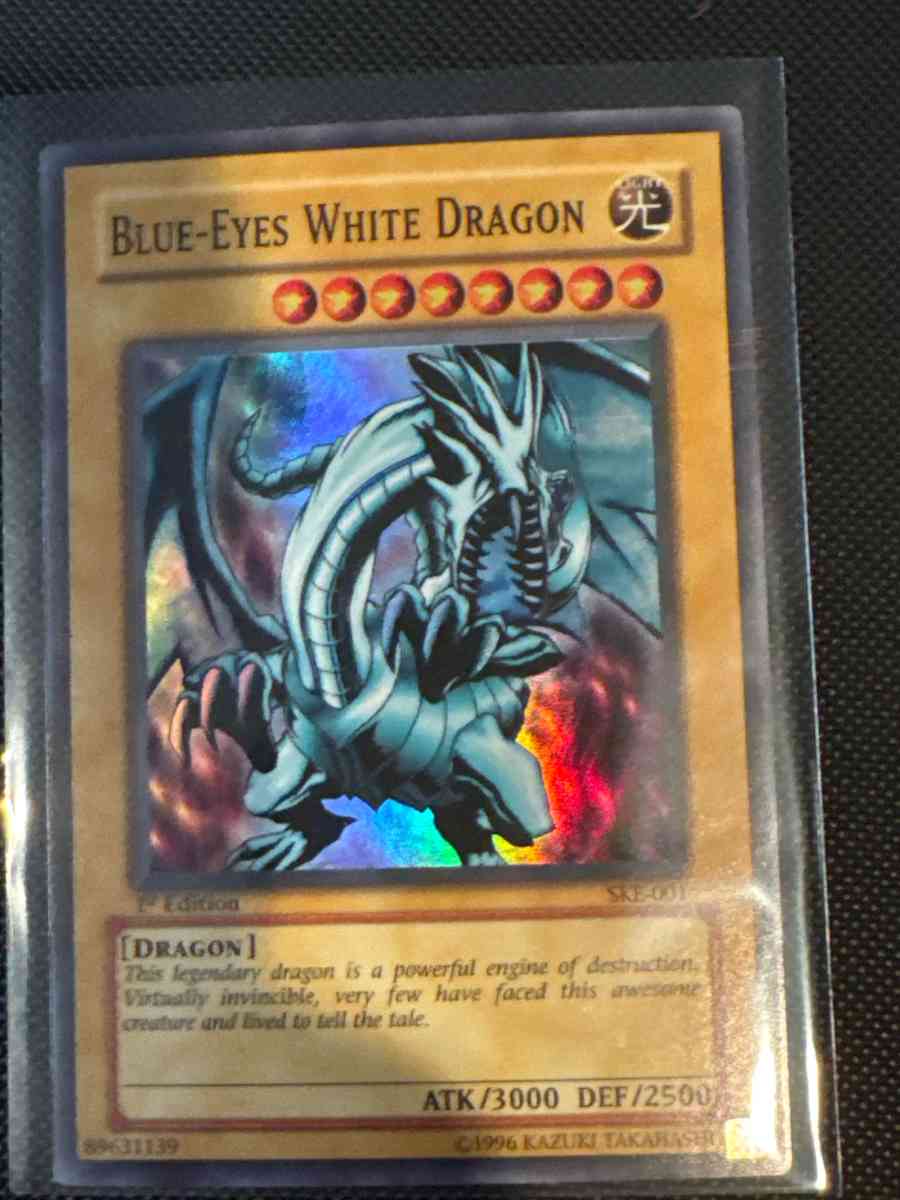 BlueEyes White Dragon  SDK001  YuGiOh - Waynesville, Missouri - FleaMarketBay