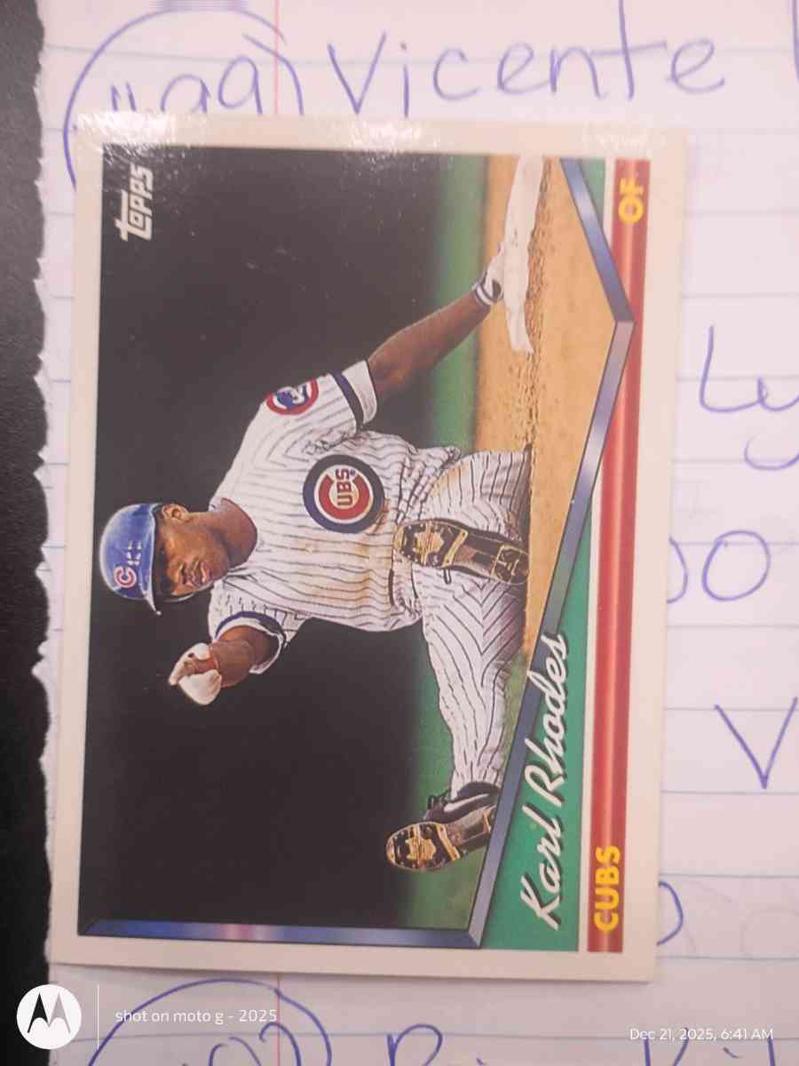 Karl Rhodes card 657