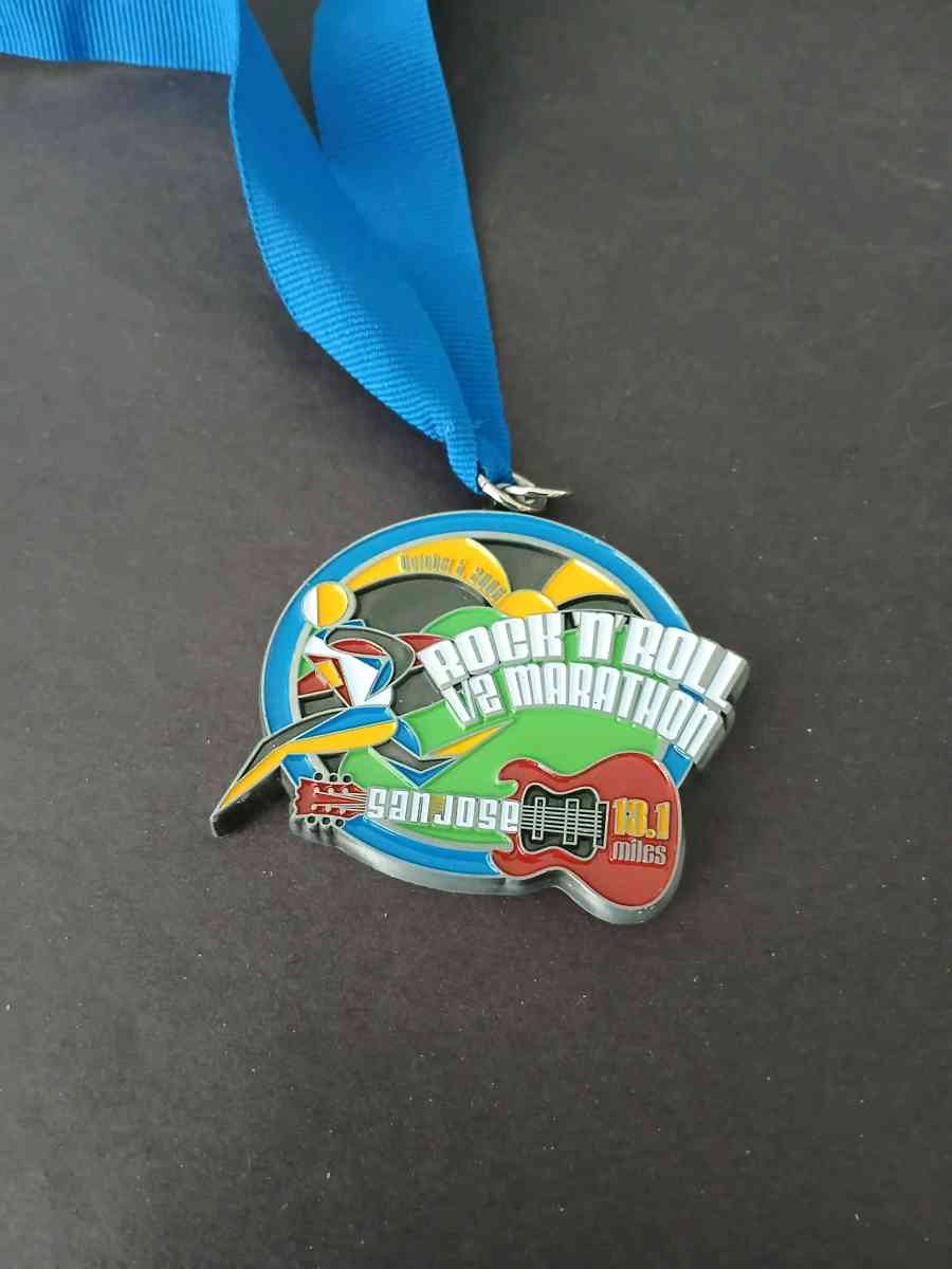 Marathon Medal Rock and roll - Banning, California - FleaMarketBay