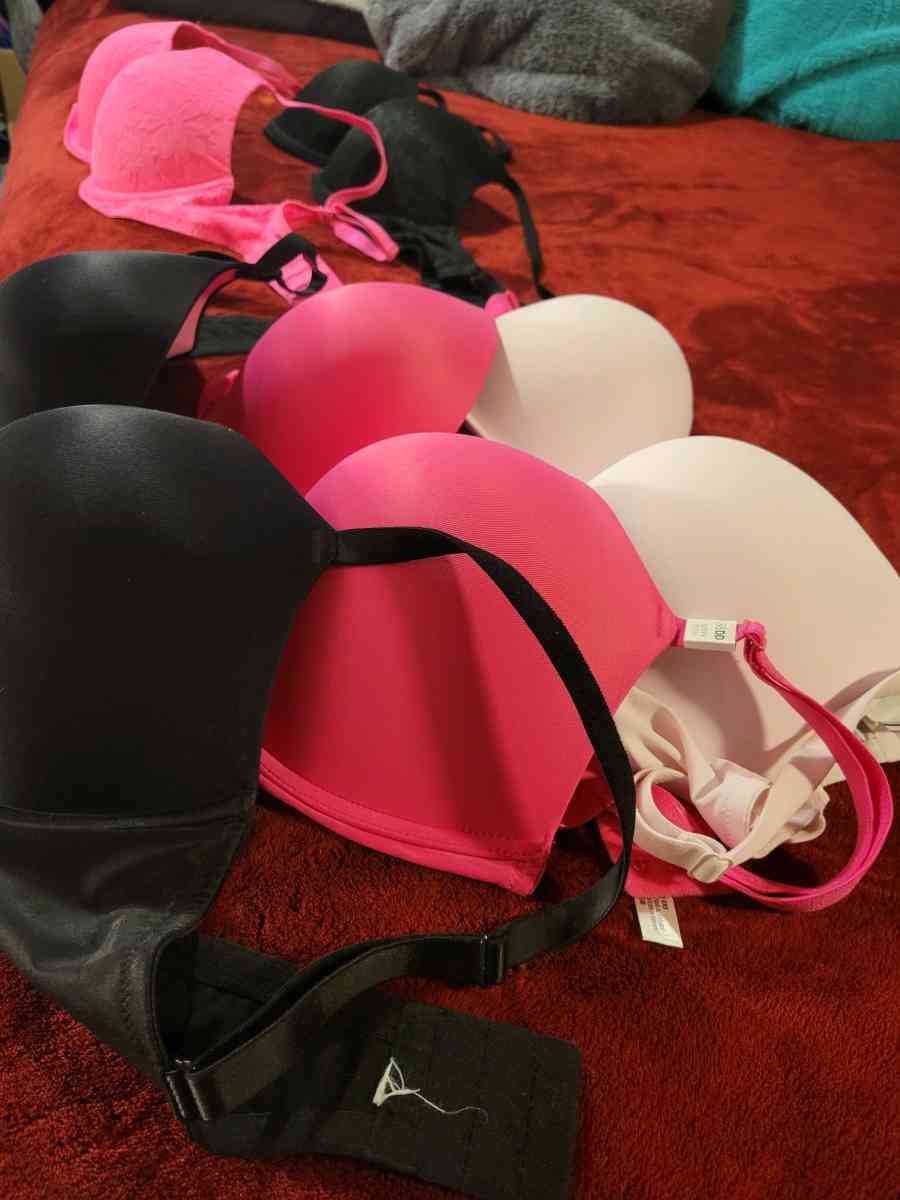 Victoria secret pink extreme push up bras