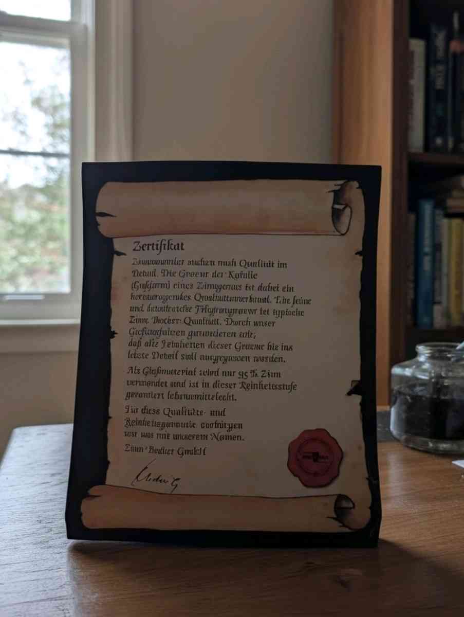 Vintage Zen Becker Pewter Goblet Made in Germany