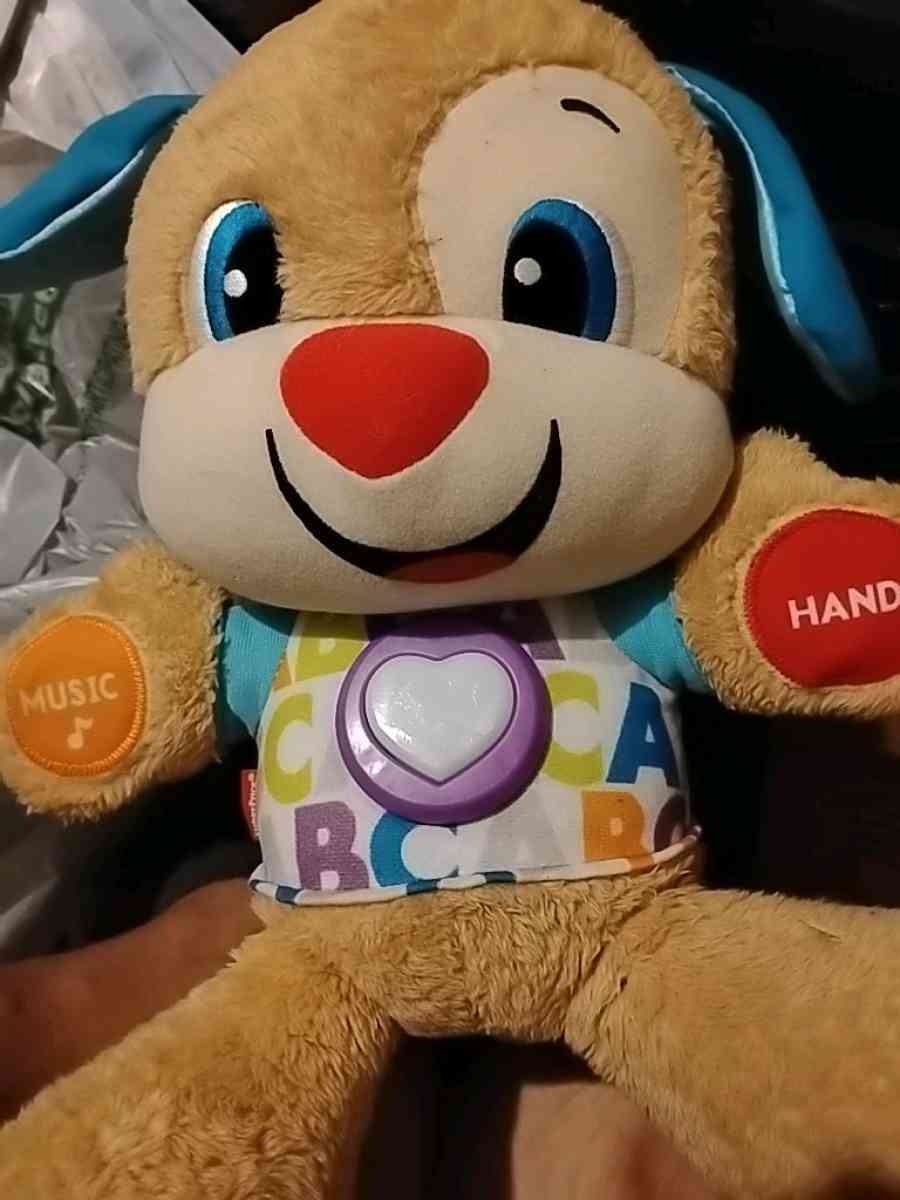 learning pup Fisher price