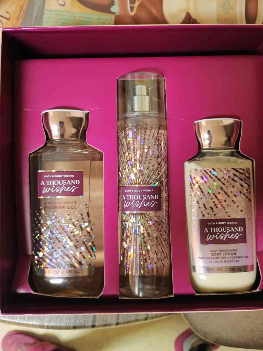 Bath and Body Works set