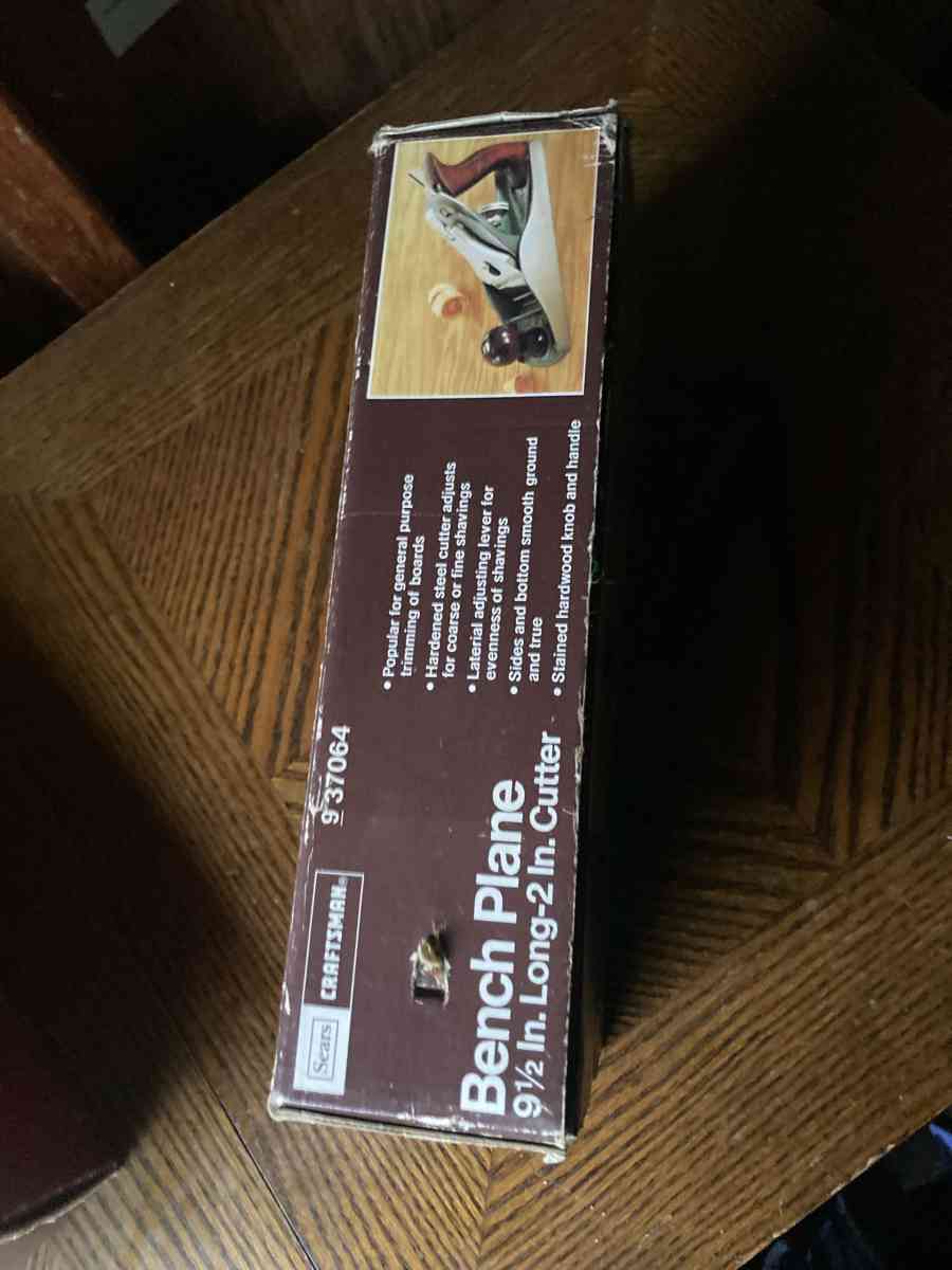 Sears Craftsman Bench Plane