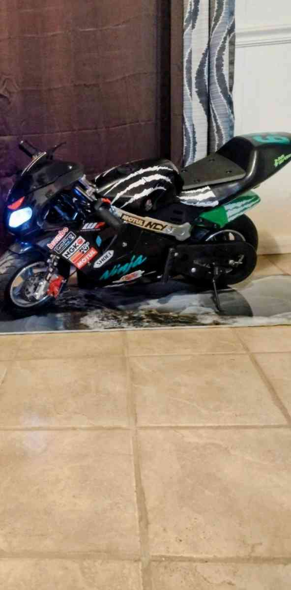 Pocket bike mini motorcycle 49cc gas pocket bike 30 mph