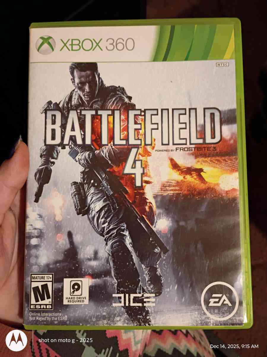 Xbox 360 Game Battlefield 4